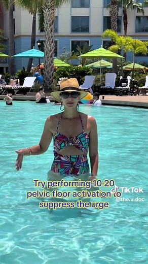 Pool Tips: Suppressing Urge to Pee in the Pool