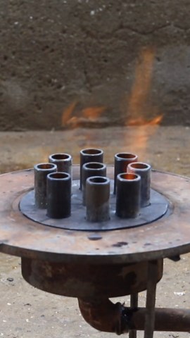 Waste oil stove