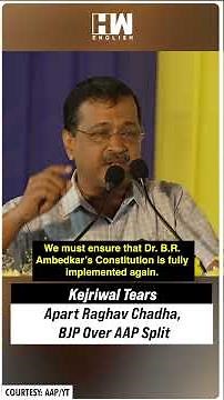 #Shorts | Arvind Kejriwal Tears Apart Raghav Chadha, BJP Over AAP Split | Punjab | Rajya Sabha MPs