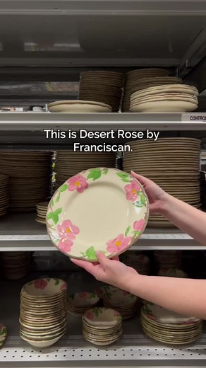 Replacements Ltd. (@replacementsltd) - Discover the Iconic Desert Rose Dinnerware Pattern by Franciscan