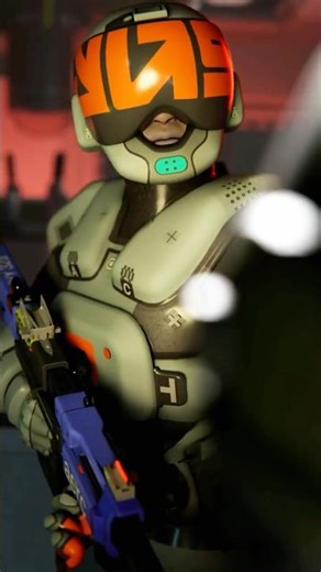 The First Runner! #marathon #halo #animation #shorts