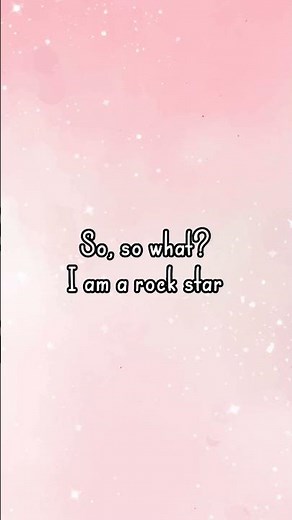 P!nk - So What (Lyrics) (Short)