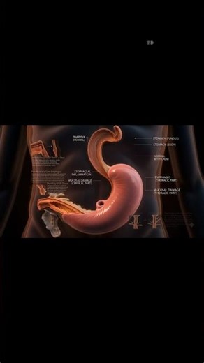 Did you know your body can push food even when you’re upside down? 😳” #humananatomy #oesophagus