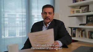 Announced like a tracer bullet 📢 Ravi Shastri takes us through the #CWC23 schedule 🗓️ Entertainment guaranteed 🍿😎 | ICC - International Cricket Council