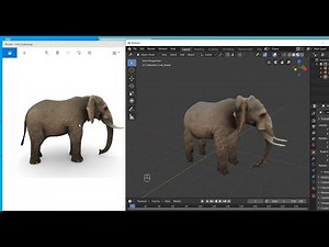 make 3d model from photos, animal image to 3d model with texture, Turn 2D Images into 3D Objects #3d