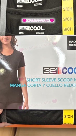 32 Degrees T-shirts for Women at Costco 03/31/2026 #costcomexico #costco #yosoymariaclara