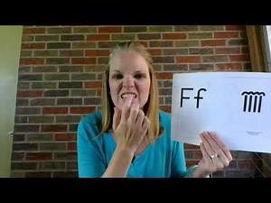 Visual Phonics Letter Ff