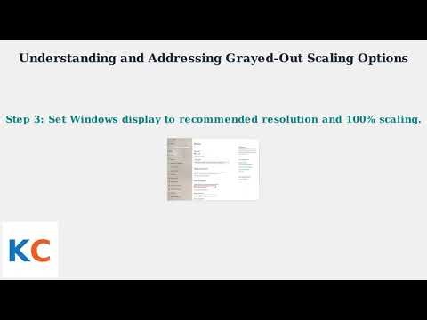 How to Fix HP Monitor Image Scaling Grayed Out – Aspect Ratio, GPU & OSD Settings