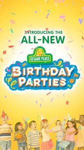 🥳🎂Let’s Celebrate! Make your visit to Sesame Place the best day ever with our ALL-NEW Sesame Place Birthday Party Package! To learn more about this amazing new offer, visit https://sesameplace.com/philadelphia/special-offers/birthday-package/ | Sesame Place