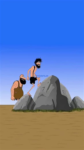 Caveman can't caught the hen he is trying to catch the hen but he can't 🤣🤣🤣#funnyvideo #usa🇺🇸 #hen