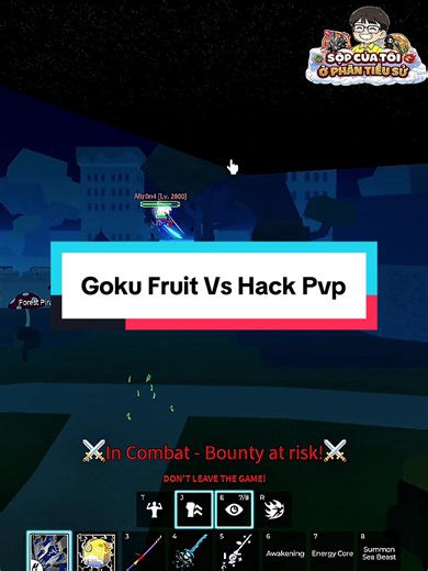 Goku Fruit Đã Đánh Bại Được Hack #bloxfruit #roblox