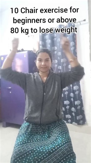 self healing & health care on Instagram: "Chair exercise for beginners or above 80 kg to lose weight. #chaireexercises #chairpose #chairlift #healthandwellness #healthylifestyle #reelsinstagram #health and #wellness #reels #healthyliving #weightlossjourney #healthtips #healthy #weightlosstransformation #fitnessmotivation #fitnessgirl"