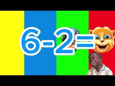 PLAY LEARN Learn Math with Amazing Cartoon Heroes!❄️ Fun Counting & Math for Kids🤔🥰#funny