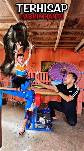 Apa❗Adik Terhisap Pabrik Hantu❗ Begini Cara Buatnya❗#editing #tutorial