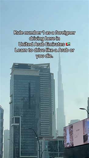 3.1K views · 53 reactions | Rule number 1 as a foreigner driving here in United Arab Emirates  Learn to drive like a Arab or you die. 來✌️ #uaelife #UAEDrivers #uaeroads | Jovelyn Manuel Aguilar | Facebook