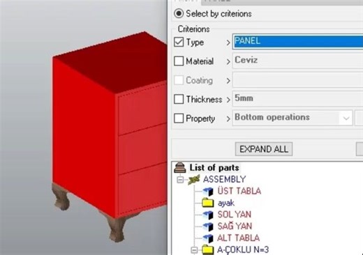 自动输出资料 —— TopSolid'WOOD