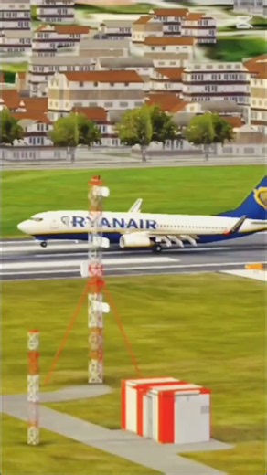 RYANAIR B738 Landing at INN Airport 🇦🇹 | Plane Cinematic | World of Airports #shorts