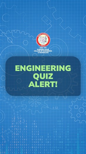 Rajendra Mane College Of Engineering & Technology | Ambav on Instagram: "Put your engineering basics to the test with this quick quiz. Let's see how many you get right! [RMCET, Engineering College, College In Maharashtra, Engineering Students, Mechanical Engineering, Computer Science Engineering, Automobile Engineering, Electronics Engineering, STEM Education, Future Engineers, Engineering Life, Campus Life, Engineering Projects, Student Life, College Ambav, Engineering Innovation, Tech Educatio