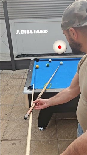 Use This Technique For Most Of Kicks Shots In Pool
