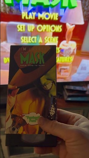 The Mask 1994 #vhs #90s #movies #80s #retro #nostalgia #movie #vhscollector #moviereview #film