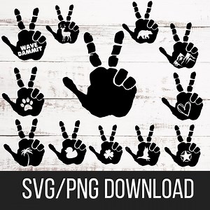Offroad Wave Bundle for Jeep SVG/PNG 12 Designs, Vector Cricut - Etsy