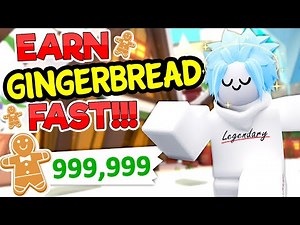 BEST 5 WAYS to EARN GINGERBREAD in Adopt Me Winter Update (Roblox)