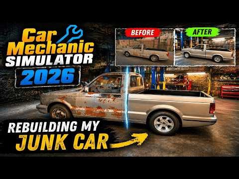 Car Mechanic Simulator 2026: Rebuilding My Old Junk Car