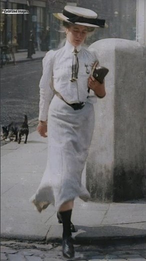 Edwardian Women Brought to Life / HD Animated & Colorized Photographs