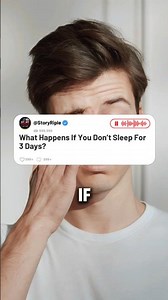 What Happens If You Don’t Sleep For 3 Days? #humanbodyfacts #science #sleeploss #redditstories