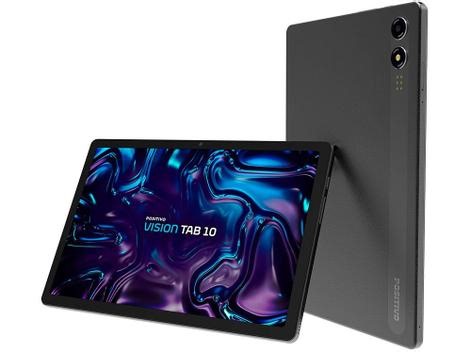 Tablet Positivo Vision Tab 10,1" 128GB 4GB RAM Android 13 Octa Core Wi-Fi 4G - Tablet Positivo - Magazine Imoveiseletronic