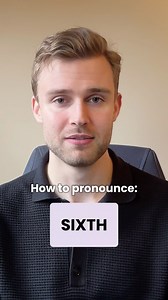 35K views · 10K reactions | How to pronounce SIXTH? This can be a...