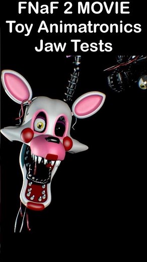 Toy Animatronic JAW TESTS | FNaF 2 Movie Animation