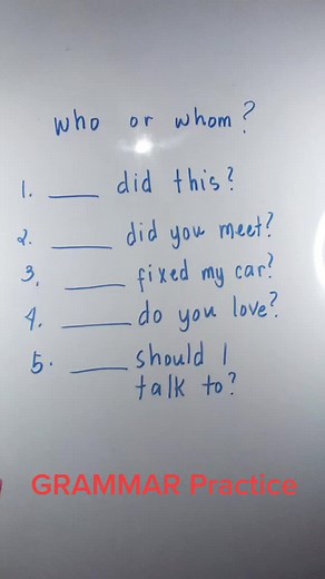 Who vs Whom: Essential Grammar Practice Guide