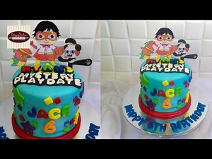 Ryan's Mystery Playdate Cake | A Decorating Tutorial