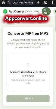 Le meilleur convertisseur de fichiers gratuit (sans inscription !) 🚀 #convertx #videotomp3 #audio