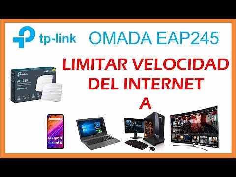 Limit Internet Speed ​​for any Device Connected to the Wi-Fi Network / TP-Link Omada EAP245