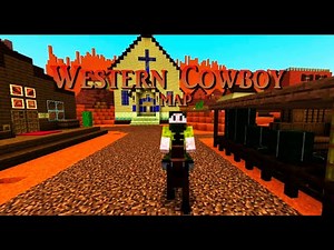 Western Cowboy Minecraft Map by Kidsource