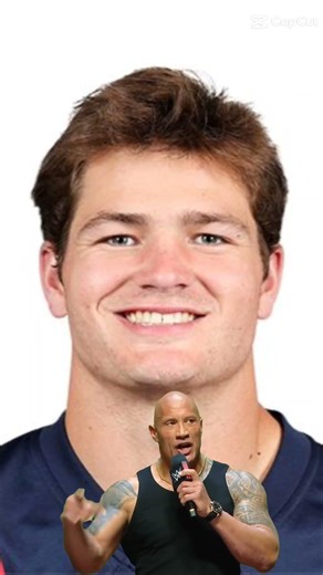 You're damn sure Gonna Like it #therock #drakemaye #wwe #nfl