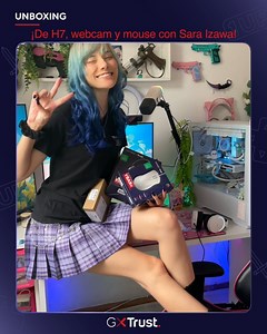 🔥 ¿Querés mejorar tu setup como se debe? Entonces no te pierdas este unboxing increíble con @saraiwazawa 🎮✨ Hora de potenciar tu setup con tres periféricos de peso: 🎧 Headset Fayzo 7.1 – inmersión total con sonido surround 🖱 Mouse gamer Ybar – velocidad y precisión en cada movimiento 📸 Webcam Teza Ultra 4K – imagen nítida, lista para cualquier stream ¡El combo ideal para tus lives y gameplays! 👉 Increíble, ¿no? Para conseguir el tuyo entrá al enlace en nuestra bio y revisá si está disponib