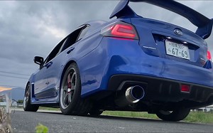 斯巴鲁 WRX STI VAB GPスポーツ EXAS EVO Tune 单出大炮声浪展示。