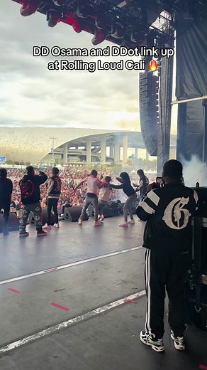 DD Osama and DDot Link Up at Rolling Loud Cali