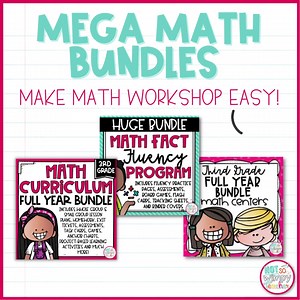 Have you seen our MEGA MATH BUNDLES for 3rd & 4th Grade? 朗 Our Mega...