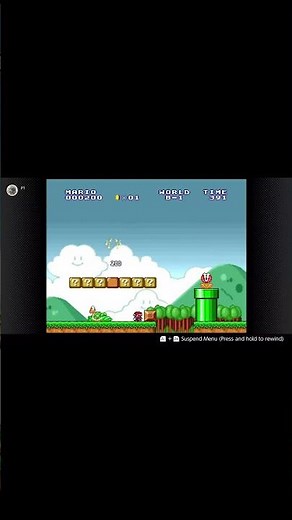 World B-1 Hidden 1Up Mushroom - Super Mario Bros The Lost Levels