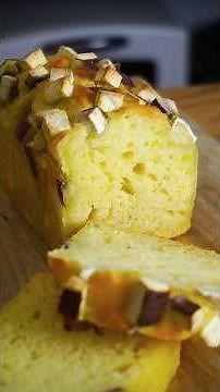 材料3つ！スイートポテトパウンドケーキ作り方！#簡単レシピ