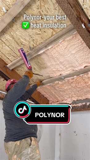 Innovative Single Component Spray Polyurethane Heat Insulation by Polynor