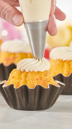 🍋 Our Lemon Raspberry cake is made of citrusy, lemony goodness, with sweet surprises of raspberry purée hand-swirled throughout. This delight is baking in every size, for a limited time! 🌟 Bonus: many bakeries also have a Gluten-Free Lemon Raspberry flavor, year-round! Shop for Lemon Raspberry Now: https://bit.ly/4fm37NO Naturally and artificially flavored. Gluten-Free Lemon Raspberry: Availability may vary by bakery. Our Gluten-Free Lemon Raspberry Bundt Cakes are made with gluten-free ingred