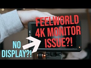 Feelworld Monitor Review - DOESN'T WORK! (F6/F5 screen problem)