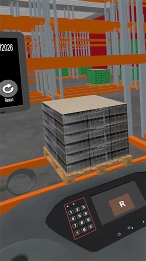 Forklift Driving Simulator VR | Short | PCVR | Oculus Quest 3