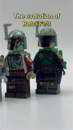 Evolution Of Boba Fett's Armor In Lego! #shorts