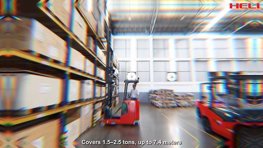 Meet the HELI G2 Series Stand-On Reach Trucks! 💪 Engineered for agility, its compact turning radius delivers effortless precision in the tightest spaces. The ergonomic, driver-centric design ensures seamless handling tailored to driving habits. Powered by a recyclable energy system, it boosts battery life by 15%—where smart technology drives green efficiency. Redefine your warehouse productivity with HELI G2! 🌟 #EmpowerTheWorld #HELIProduct #ElevatingExcellence #WarehouseEfficiency | Heli Fork